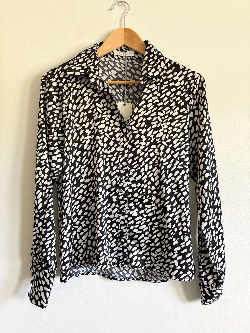 Georgie Leopard Print Button Down Shirt NEW | South Moon Under
